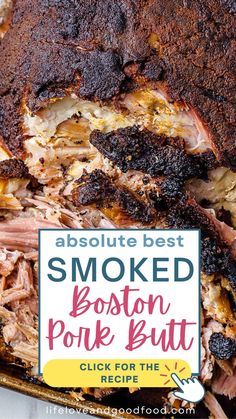 For the absolute best Smoked Boston Butt (BBQ pulled pork) that will tantalize your taste buds, you gotta start with a high-quality piece of meat. Then, fire up your electric smoker, slather that beauty with my savory homemade dry rub, and let it cook low and slow until it is melt-in-your-mouth tender. With a good cut of meat and a bit of patience, you’ll be smoking pork butt like a boss pitmaster! Grilled Boston Pork Roast, Smoked Boston Button Recipe Green Egg, Pit Boss Pulled Pork Recipe, Best Pulled Pork Smoker Recipe, Best Boston Button Recipes, Smoked Boston Pork Roast, Boston Button Recipes Pit Boss, Traeger Smoked Pork Butts, Smoked Boston Button Recipe Electric Smoker