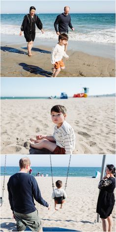 Santa Barbara Family Photo Session at East Beach in California