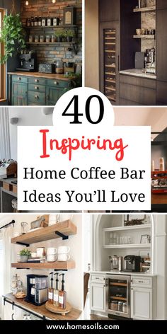 Elevate your coffee corner with 40 inspiring home coffee bar ideas you’ll love, combining style and convenience. Discover these creative setups on our website! Coffee Bar Corner Ideas, Bar Corner Ideas, Coffee Corner Ideas Modern, Coffee Bar Corner, Home Coffee Bar Ideas, Bar Corner, Bar Concept, Corner Ideas