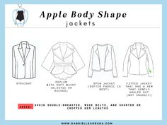 Build a closet that makes your apple body shape shine! Here are some tips and ideas on how to dress to look your best. From skirts to pants, these style suggestions will help you look amazing! Find apple body shape outfits, apple body shape style tips, and silhouettes that flatter your oval body. Find the best styles for the apple or oval body shape. Apple body shape blouses, dresses, jackets, coats, jean suggestions. Body Shape Style Guide, Apple Body Fashion, Oval Body Shape, Apple Body Shape Clothes, Apple Body Shape Fashion, Apple Body Shape Outfits, Dress For Body Shape, Apple Shape Fashion, Apple Body Type