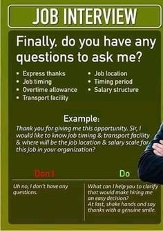 a job interview poster with an image of a man in a suit and tie, holding his arms crossed