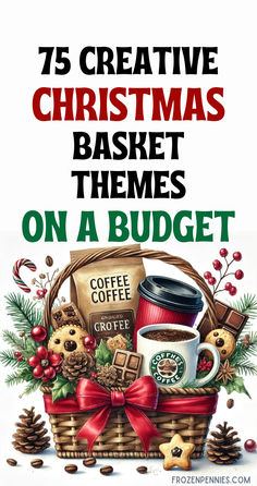 Finding It Hard To Create Meaningful Gifts Without Overspending? 🎄 These 75 Christmas gift basket ideas help you make beautiful, affordable gifts for everyone! With homemade touches and creative ideas, these baskets make holiday gifting easy and memorable. 🎁 Save this for frugal holiday inspiration! Christmas Gift Baskets Diy | Food Christmas | Creative Gift Baskets | Best Gift Baskets | Gift Basket Ideas For Women Gift Baskets Diy, Gift Basket Ideas For Women, Budget Friendly Christmas Gifts, Baskets Diy, Creative Gift Baskets, Christmas Gift Baskets Diy, Christmas Thoughts, Best Gift Baskets, Frugal Christmas