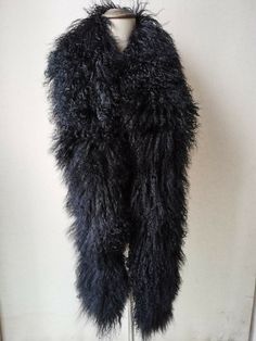 Description Commodity: Winter Fur Scarf Real Mongolian Lamb Fur Neckerchief Black Material: Double Sides are Real whole skin mongolian lamb fur; Size: the length about 180cm=70.86inch; width about: 20cm=7.8inch;   Colour ;Black/Pink/Grey; Friendship reminder: 1. We have enough stock to meet any quantity you need. If you need more quantity, please contact us to change the inventory. 2.If you have any questions, please contact us in time. (Because of the tim Black Fur Shawl, Vtuber Reference, Neckerchief Women, Mongolian Clothing, Silhouette Jewelry, Mongolian Fur, Mongolian Lamb, Reference Board, Warm Shawl