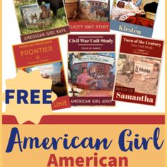 American Girl Unit Studies | Fields of Daisies American Girl History Curriculum, Thanksgiving Unit Study, American History Curriculum, Joseph In Egypt, Girl Kit, American Girl Felicity, Ancient World History, Pioneer Life, History Curriculum