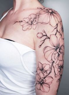 101 Creative Self Love Tattoos For Women - Beautyholo | Creative Tattoos by  Sarahi Marsh Love Tattoos For Women, Self Love Tattoos, Delicate Tattoos For Women, Tulip Tattoo, Orchid Tattoo, Lavender Tattoo, Self Love Tattoo, Small Tattoos With Meaning, Back Of Shoulder Tattoo