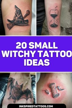 the top 20 small witch tattoo ideas