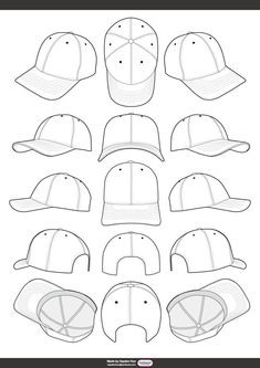 the different types of baseball caps