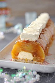 a piece of cake sitting on top of a white plate