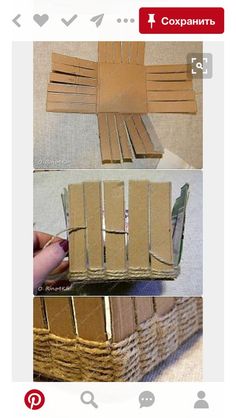 the instructions to make a wooden cross out of cardboard