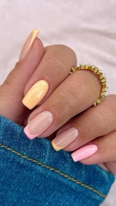 Spring nails | Spring nail inspo | Nail inspo 2024 | Spring almond nails | Coquette nails almond |   March nails spring gel March nails  Coquette nails almond Short maximalist nails Cool short nails Spring almond nails Cute summer nails  Milky pink almond nails Almond Nails Coquette, March Nails Spring Gel, Nails Milky Pink, Short Square Spring Nails, Milky Pink Almond Nails, French Spring Nails, Almond Nails Blue, Aesthetic Nails Short, Pink Nails Spring