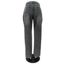 These FZ Women's Vintage Letter Cargo High Waist Stretch Denim Pants are both cute and stylish. Crafted with a high waist and stretch denim material, these pants provide a trendy vintage look while also offering comfortable and flattering fit. Great for any casual or dressy occasion. Material: COTTON Material: POLYESTER Elasticity: Non Stretch Fabric Type: Softener Length: full length Fit Type: regular Style: vintage Decoration: Button Jeans Style: STRAIGHT Waist Type: high Craft of Weaving: TAT Thickness: regular Item Type: JEANS Gender: WOMEN size Bust(CM) Waist(CM) Hip(CM) Sleeve(CM) Length(CM) S / 68 108 / 110 M / 72 112 / 111 L / 78 118 / 112 XL / 84 124 / 113 XXL / 90 130 / 114 XXXL 1.Please strictly follow the size chart to select the size.Do not Select directly accroding to your ha High Waist Washed Black Jeans With Five Pockets, High Waist Washed Black Jeans, Washed Black High Waist Jeans With Five Pockets, Chic High Waist Flare Jeans In Washed Black, Vintage Black Baggy Jeans, Gray High-waist Baggy Jeans, Vintage Black Wide Leg Jeans, Black High Waist Cropped Jeans For Spring, Chic High Waist Washed Black Jeans