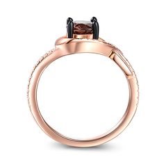 BOGO 40% OFF (Code: H40) Brown Round Jewelry For Anniversary, Elegant Brown Promise Ring, Elegant Brown Round Rings, Fine Jewelry Brown Ring As Gift, Fine Jewelry Brown Ring For Gift, Brown Round Rings For Anniversary, Brown Gemstone Rings For Anniversary, Adjustable Brown Gemstone Rings, Brown Fine Jewelry Rings As Gift