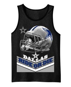 Dallas Ride or Die Graphic Tank Top Black Graphic Print Muscle Tee, Black Graphic Print Muscle Tank, Black Graphic Print Muscle Tank Tee, Black Tank Top With Band Merch Graphic Print, Black Tank Top With Screen Print, Black Graphic Tee Tank Top With Letter Print, Black Muscle Tee With Letter Print, Black Muscle Tank With Letter Print, Graphic Print Crew Neck Tank Top For Sports Events