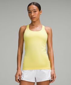 Swiftly Tech Racerback Tank Top 2.0 | Women's Sleeveless & Tank Tops | lululemon Women Hoodies Sweatshirts, Womens Tank, Sleeveless Tank, Sleeveless Tank Top, Racerback Tank Top, Hip Length, Racerback Tank, Shirt Outfit, Tank Shirt