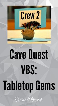 the cave quest vbs tabletop gems are available for purchase on ebay com