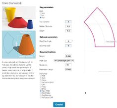 an image of a website page with different shapes and sizes on the webpage, as well as instructions for how to use it