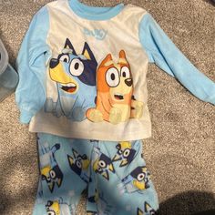 Never Worn. Only Washed Once. Bluey Fleece Toddler Pajama. Toddler Pajamas, Fleece Pajamas, Kids Pajamas, Pajama Sets, Pajama Set, Kids Shop, Pajamas, Color Blue, Blue