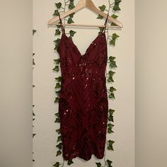 Windsor Burgundy Homecoming Dress Size S Such A Fun And Comfy Dress! Worn Once To Homecoming But In Amazing Condition And Forgot To Take Tags Off So Tags Are Still On. Winter Formal Dresses Red Short, Dark Red Homecoming Dresses Short, Maroon Hoco Dress, Dark Red Hoco Dress, Dark Red Homecoming Dresses, Red Homecoming Dresses Short, Red Hoco Dress, Prom Dresses Classy, Red Hoco