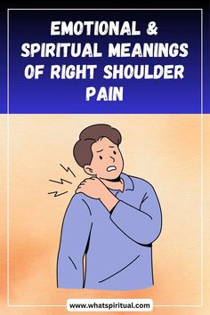 Emotional and Spiritual Meanings of Right Shoulder Pain 2 What Is Spirituality, Everyone Makes Mistakes, Emotional Baggage, Masculine Energy, Spiritual Meditation, Physical Pain, Spiritual Meaning, Shoulder Pain, Ways To Relax