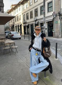 #fashion #louisvuittonhandbags  #louisvuittonbag #louisvuitton Hoodie Baseball Cap Outfit, Fur Coat Baseball Cap, Grey Zipper Hoodie Outfit, Denim Baseball Cap Outfit, Grey Timberland Boots Outfit, Grey Zipper Hoodie, Timberland Boots Women Outfit, Timberlands Outfit, Timberland Outfits Women