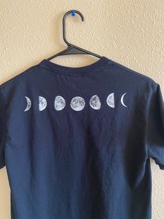 "Show off your inner \"Moon Child\" at all phases! Adult size M tee." Moon Child, Show Off, Tee Shirt, Gender Neutral, Graphic Tees, Bathing Beauties, Tee Shirts, Adult Outfits, United States