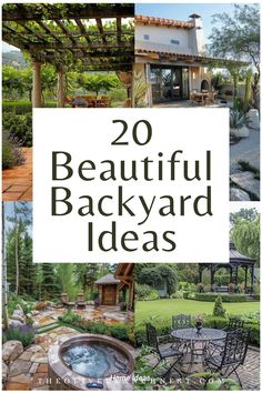 20 beautiful backyard ideas that are easy to do