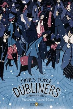 an illustrated book cover for times toce dubliners