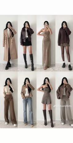 Formal Korean Outfit, Outfit Formal Juvenil, Korean Formal Outfit, Classy Fashion Style, Elegant Outfit Classy, Luxury Photography, Stylish Winter Outfits, Beige Outfit