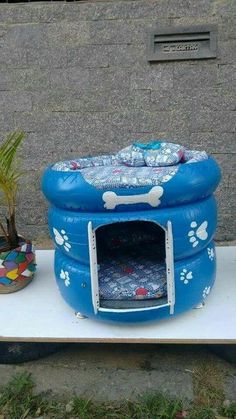 Fantastic Totally Free best Dog Collars Popular Katt Grejer, Tire Furniture, Dogs Diy Projects, Cat House Diy, نباتات منزلية, Outdoor Cat House, Diy Dog Bed, Tyres Recycle, Used Tires