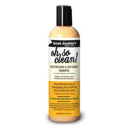 Aunt Jackie’s Moisturizing & Softening Shampoo 12oz Wild Growth Oil, Coconut Oil Conditioner, Olive Miracle, Aunt Jackie, Jackie Oh, Organic Root Stimulator, Lotta Body Products, Amla Hair Oil, Clear Shampoo