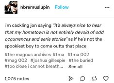 an instagram with the caption'i'm backing jon saying it's always nice to hear that my homework is not entirely devoured