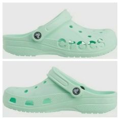 Crocs Baya Unisex Clog Sandals Comfort Mint Green Mens 9 Womens 11 If You Have Any Questions Let Me Know Pet And Smoke Free Home Thank You For Looking! Spring Casual Slide Clogs, Casual Green Slip-on Slides, Casual Green Non-slip Slides, Green Clogs With Cushioned Footbed For Summer, Green Cushioned Clogs For Summer, Green Beach Clogs With Cushioned Footbed, Comfortable Green Clogs For Summer, Casual Green Clogs With Rubber Sole, Casual Non-slip Green Slides