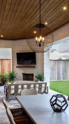 Is It Difficult To Adjust The TV Angle On An Outdoor TV Mount? Gravel Backyard, Patio Remodel, Beach Backyard, Outdoor Covered Patio, Tv Mounting, Outdoor Fireplace Patio, Backyard Oasis Ideas, Outdoor Patio Designs, Backyard Beach