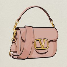 @valentino bag. Accessories Illustration, Valentino Bag, Fashion Design Drawing, Good Vibes Quotes, Fashion Design Sketch, Fashion Design Sketchbook, Fashion Design Portfolio, Fashion Illustrator, Valentino Bags