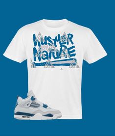 Jordan 4 Military Blue, 4s Outfit, Sneaker Match Tees, Air Jordan 4, A3 Size, Design Png, Png Files, Air Jordan, Air Jordans