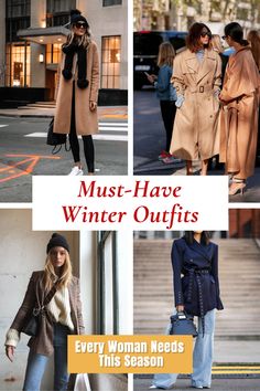 Must-Have Winter Outfits Every Woman Needs This Season