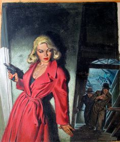 Pulp Art, Foto Art, Vintage Comics, 인물 사진, Pulp Fiction, The Villain, Old Art