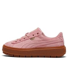 Tennis Shoes Puma Women, V Sneakers, Puma Shoes Women, Puma Platform, Pink Sneakers, Pumas Shoes, Stylish Sneakers, Sneakers Shoes, Shoe Game