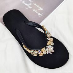 Shipping: Worldwide Express Shipping AvailableDelivery time: 7-15Days Fast ShippingReturns: Fast refund, 100% Money Back Guarantee.Brand Name: YBQJOOShoes Type: SlidesApplicable Place: OutsideUpper Material: PVCHeel Height: Low (1cm-3cm)Origin: Mainland ChinaCN: ZhejiangSeason: SummerHeel Type: Flat withItem Type: SlippersFashion Element: String BeadDepartment Name: AdultOutsole Material: TPRStyle: Korean StyleInsole Material: PVCPattern Type: SolidFit: Fits true to size, take your normal sizeLi Glitter Slides, Rubber Flip Flops, Slide Slippers, Rhinestone Chain, Summer Flip Flops, Summer Flats, Beach Slippers, Slippers Women, 2022 Fashion