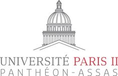 the logo for university paris ii, an institution in france that has been awarded as one of