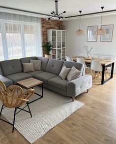 the living room is clean and ready for us to use in its new owner's home