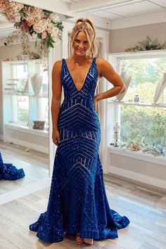 Custom Prom Dresses, Prom Dresses Cheap, Long Party Dress, Royal Blue Prom Dresses, Custom Prom Dress, Sequin Prom Dress, Dresses Cheap, Dress Measurements, Prom Dresses Blue