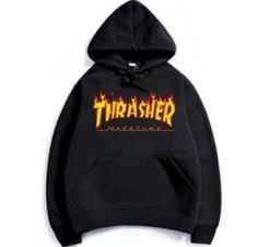 Best sweatshirt man casual hoodies Ideas #sweatshirt Thrasher Sweatshirt, Thrasher Hoodie, Hoodie Man, Man Clothes, Hoodies Men Pullover, Hoodie Coat, Outdoor Fashion