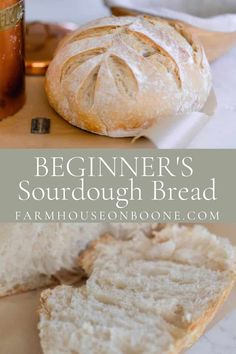 Sourdough 101, Bread Recipe For Beginners, Beginners Bread Recipe, Recipe For Beginners