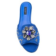 Dolce & Gabbana Bianca Sandals. Worn These A Few Times Like Brand New Gently Used. Comes With Original Box And Dust Bag In Great Condition And Needs A New Home But These From Far Fetch Close To $1000. Floral Lace. Rhinestone Embellishments On Top. Shoes Dolce Gabbana, Dolce And Gabbana Blue, Dolce Gabbana Shoes, Rhinestone Embellishments, Floral Lace, New Home, Embellishments, Original Box, Dolce And Gabbana