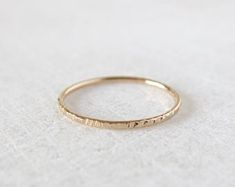 Simple 14k Gold Midi Rings, Simple Stackable Promise Rings, Simple Yellow Gold Midi Rings, Dainty Yellow Gold Stackable Rings With Simple Design, Delicate 14k Gold Filled Midi Rings Simple Design, Simple Hammered 14k Gold Rings, 14k Gold Filled Minimalist Stackable Promise Rings, Minimalist 14k Gold Filled Stackable Rings For Anniversary, Minimalist 14k Gold Filled Stackable Promise Rings