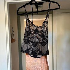 Size Medium, Never Worn - Has Just Been Sitting In My Closet For Years! Black Lace Corset Top, Black Lace Corset, Lace Corset Top, Lace Corset, Corset Top, My Closet, Women's Intimates, Victoria’s Secret, Black Lace