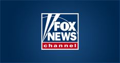 the fox news channel logo is shown on a blue background with red and white letters