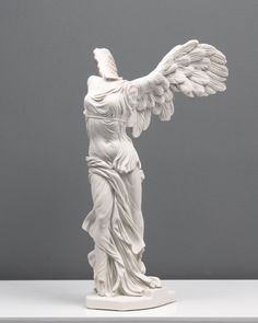 Winged Victory Statue (Small) Victory Sculpture, Nike Sculpture, Nike Statue, Greek Goddess Nike, Victory Statue, Goddess Nike, The Winged Victory, Nike Of Samothrace, Hellenistic Sculpture