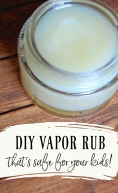 Diy Vapor Rub, Baby Vicks, Vicks Rub, Baby Cough, Vapo Rub, Vicks Vapor Rub, Life Cheats, Vicks Vapor, Kids Cough